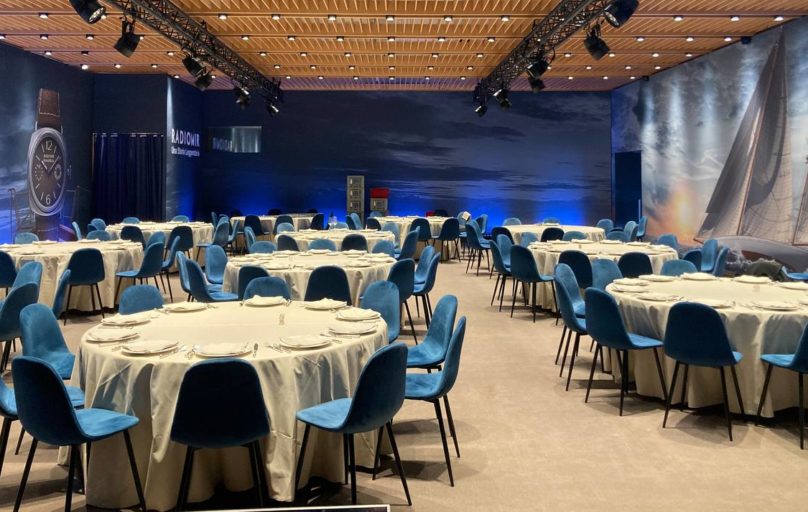 photo du résultat de la décoration événementielle réalisée pour notre client